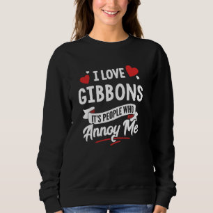 Kärlek Gibbons Graphic - det är folk som känner mi T Shirt