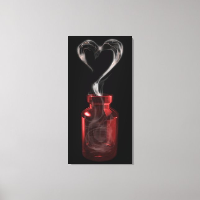 kärlek gift canvastryck (Framsida)