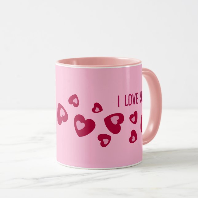 KÄRLEK GIFT FOR FRIEND, WIFE MAKE GIRLFRIEND MUGG (Framsida höger)