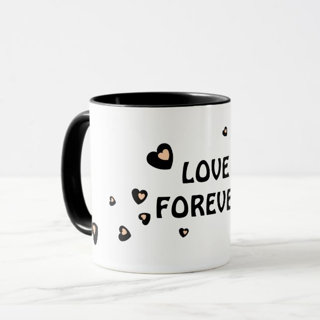 KÄRLEK GIFT FOR FRIEND, WIFE MAKE GIRLFRIEND MUGG (Framsida vänster)