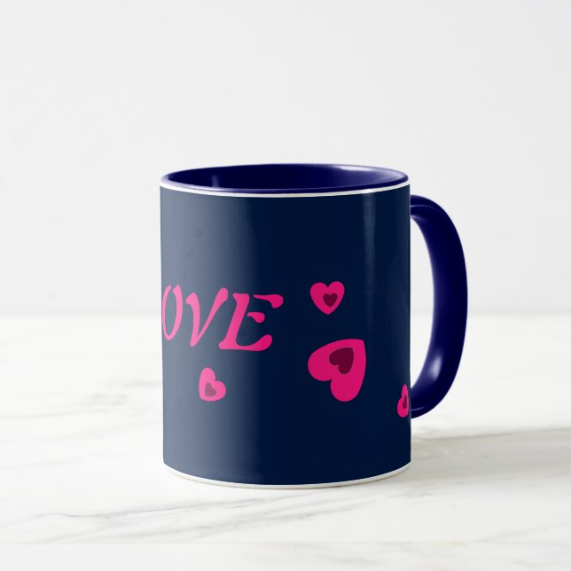 KÄRLEK GIFT FOR FRIEND, WIFE MAKE GIRLFRIEND MUGG (Framsida höger)