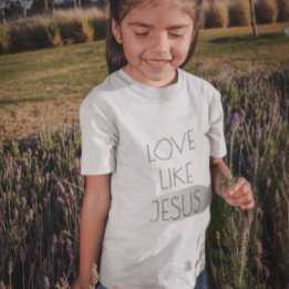 Kärlek gillar Jesus Girl T Shirt