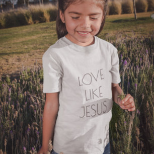 Kärlek gillar Jesus Girl T Shirt
