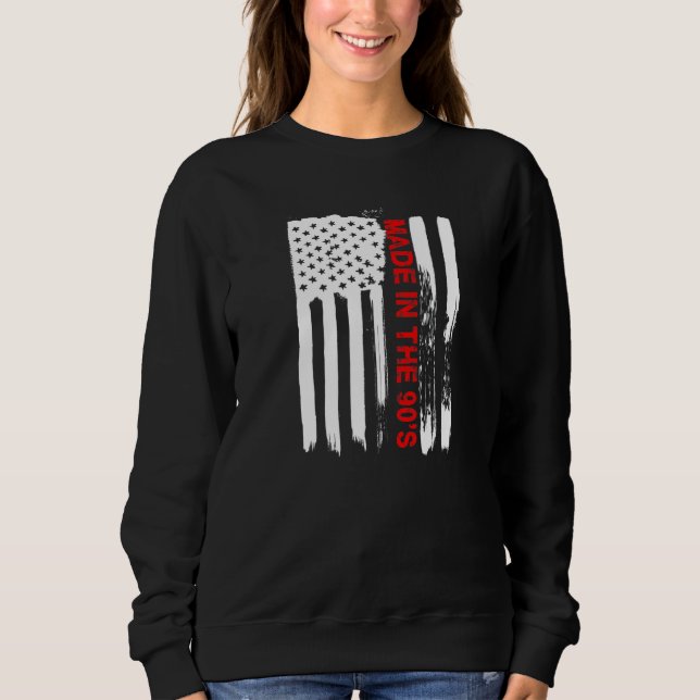 Kärlek gjorde på 1990-talet i USA flagga T Shirt (Framsida)