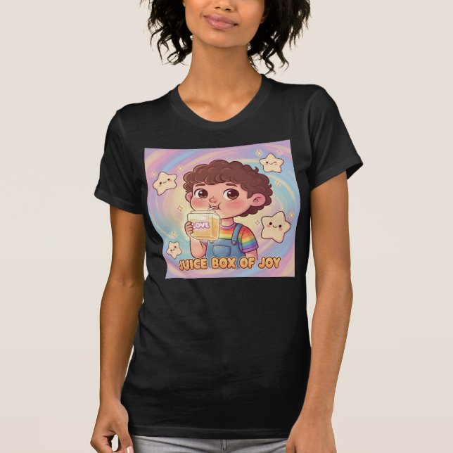 Kärlek - Glädje i juiceförpackning T Shirt (Framsida)