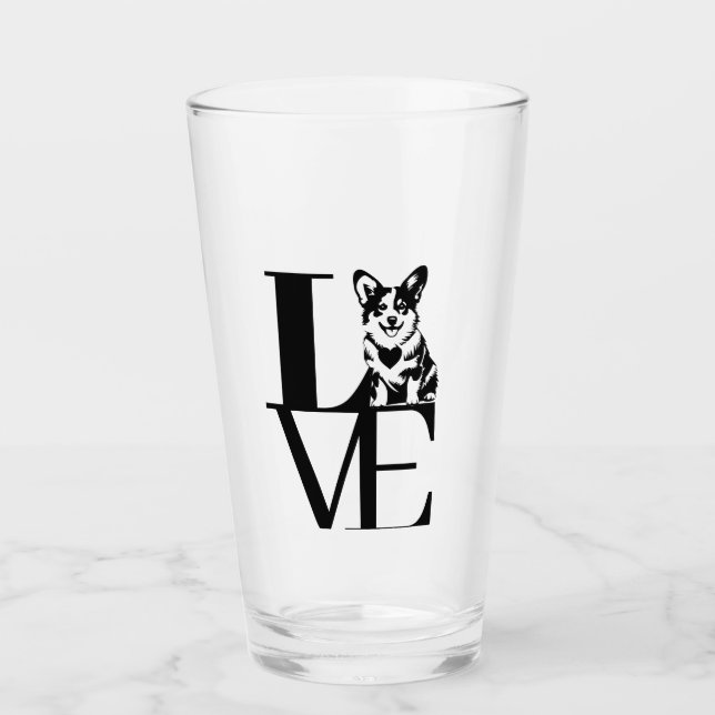 KÄRLEK GLASKOPP (Framsida)