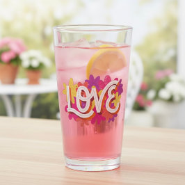 KÄRLEK Glass Glaskopp