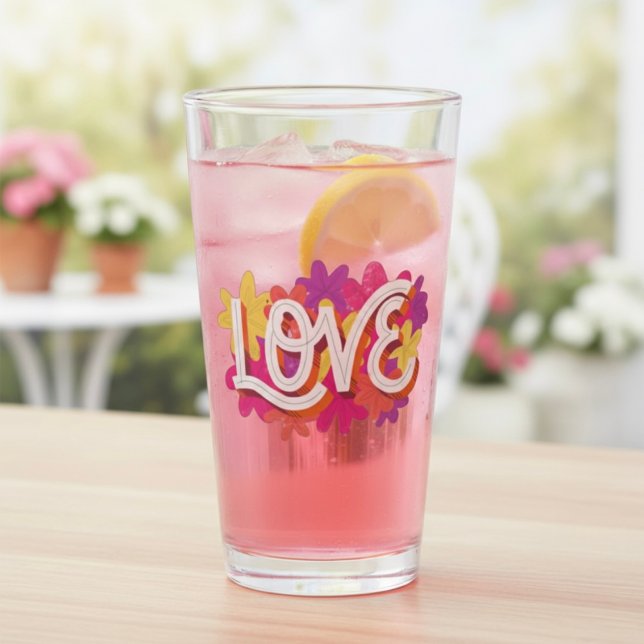 KÄRLEK Glass Glaskopp (Skapare uppladdad)