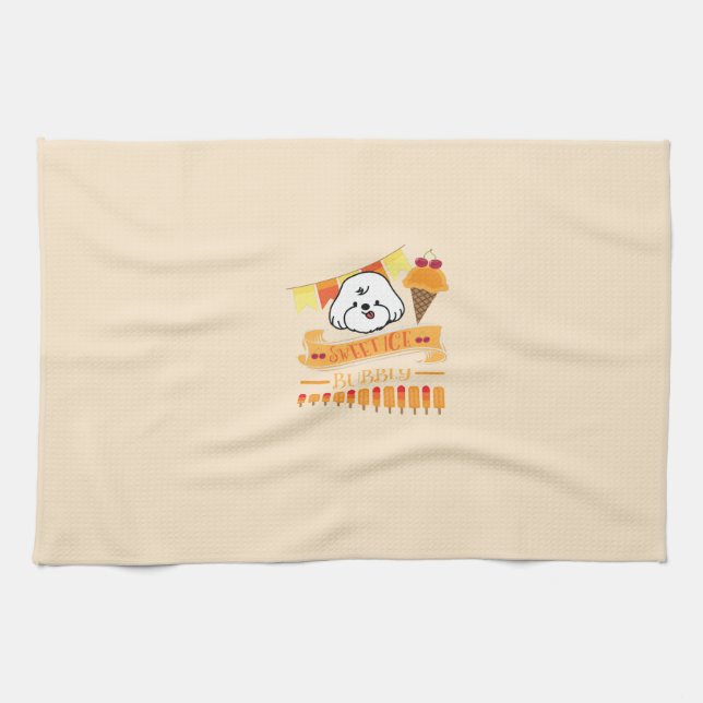 kärlek glass kökshandduk (Horisontell)