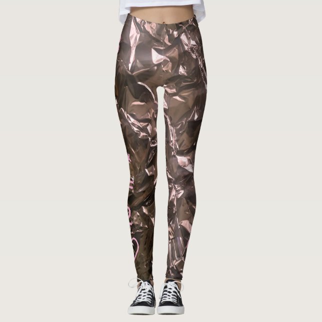 Kärlek Glyph Leggings (Framsida)
