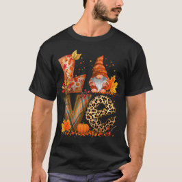 KÄRLEK Gnome Fall Pumpkin Thanksgiving T Shirt