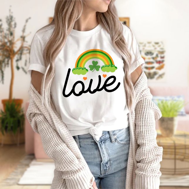 Kärlek Gnome Pattys Day Shirt, St. Patricks Day T Shirt (Skapare uppladdad)