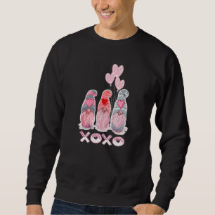 Kärlek Gnome Valentines day Kärlek Valentine Gnome Lång Ärmad Tröja