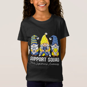 Kärlek-gnomer i fredens hopp stöder Medveten nedsy T Shirt
