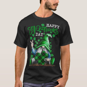 KÄRLEK Gnomes Irish Shamrock Lucky St patricks day T Shirt
