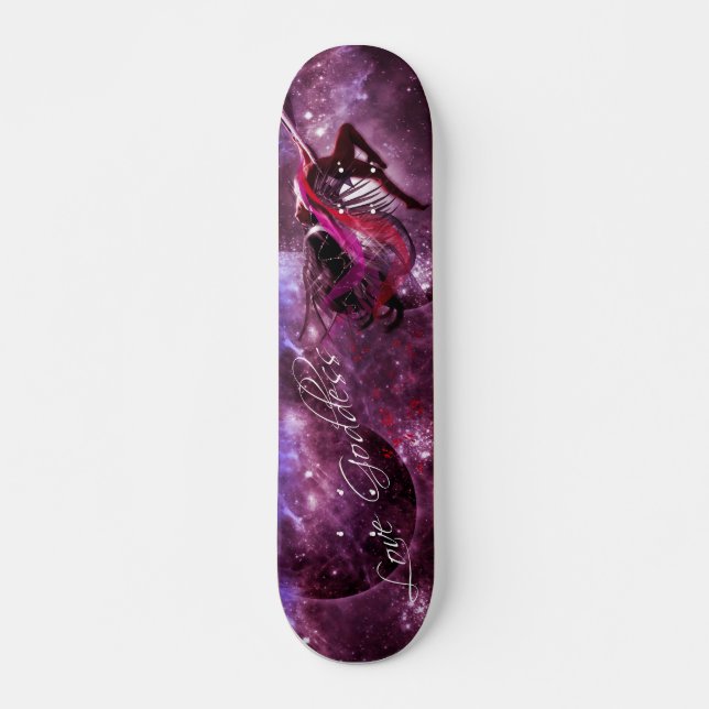 Kärlek Goddess Skateboard Bräda 19,5 Cm (Framsida)