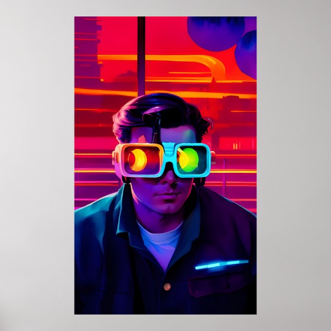 Kärlek Goggles - Ken Gage Art Poster (Framsidan)
