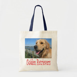 Kärlek Golden Retriever Puppy Hund Canvas Toit Ba Tygkasse