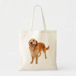 Kärlek Golden Retriever Puppy Hund Toit Bag Tygkasse