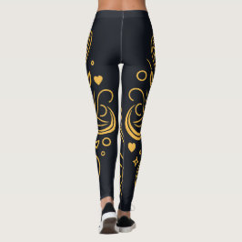 Kärlek Golden Thread Leggings