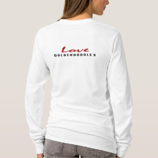 Kärlek Goldendoodles T-shirt