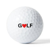 Kärlek Golf Boll