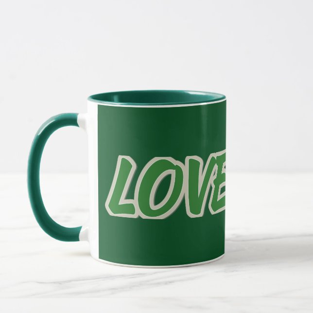 Kärlek Golf Combo Mugg (Vänster)
