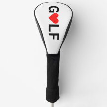 Kärlek Golf Driver Cover