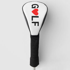 Kärlek Golf Driver Cover