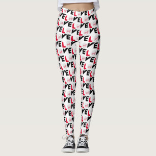 Kärlek golf leggings