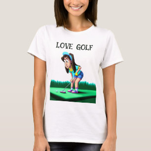 Kärlek Golf T-Shirt