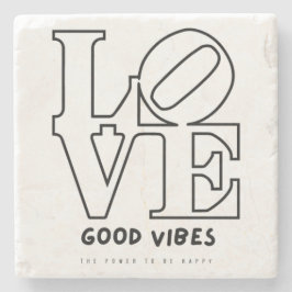 KÄRLEK GOOD VIBES STENUNDERLÄGG