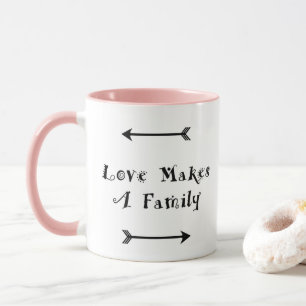 Kärlek gör en familj - barnuppfostranadoption at mugg