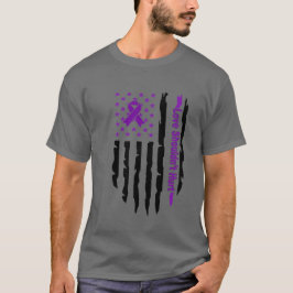 Kärlek Gör Inte Ont Flagga T-shirt