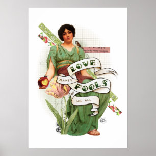 Kärlek gör oss alla till åtlöje poster
