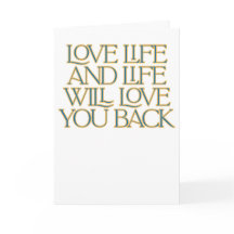 Kärlek-gratulationskort med livstid