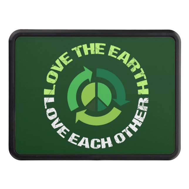 Kärlek: Grönten för miljömedvetenhet på jorden Dragkroksskydd (Framsidan)