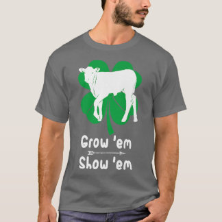 Kärlek Growing Calf, visar boskapsuppfödningskostu T Shirt