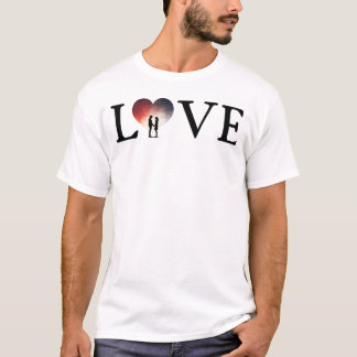 Kärlek gryningen t shirt