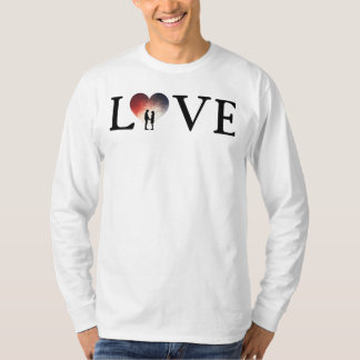 Kärlek gryningen t shirt