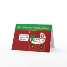 Kärlek gud för julkort i nyfödd bebis