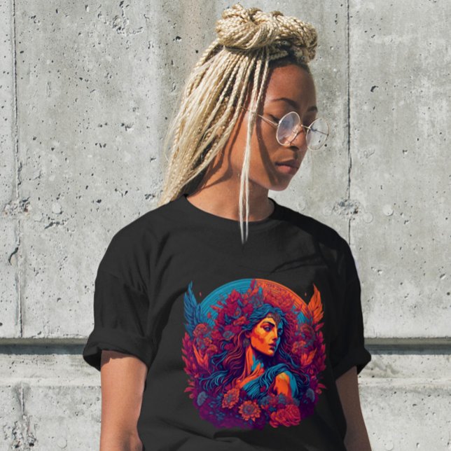 Kärlek gudinna - Aphrodite Retro Tee (Goddess of Love Aphrodite Retro Tee)