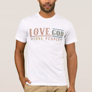 Kärlek Guds kärlek folk T Shirt