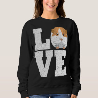 Kärlek Guinea Gris Hamsters Älskare Gift T Shirt