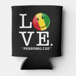 Kärlek Guinea Smiling Flagga