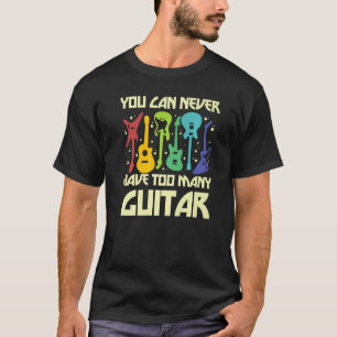 Kärlek Guitar Different Guitars Player Fläkt Passi T Shirt