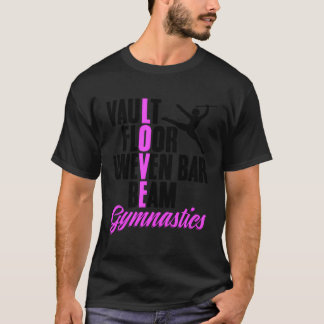 Kärlek Gymnastics Handstand Gymnast Gymnastics Coa T Shirt