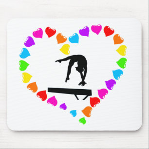 Kärlek Gymnastics Mouse Pad for Computer Musmatta