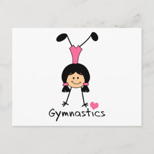 Kärlek Gymnastics Vykort
