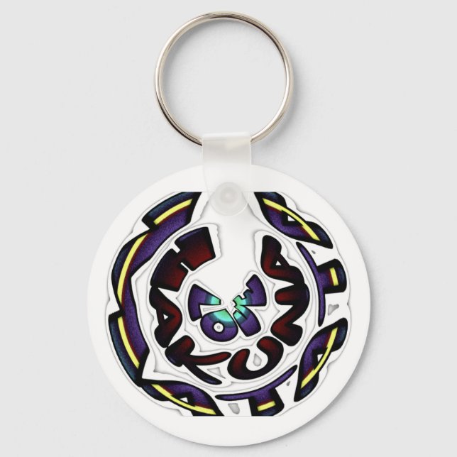 Kärlek Hakuna Matata vackra presentationer Nyckelring (Framsida)